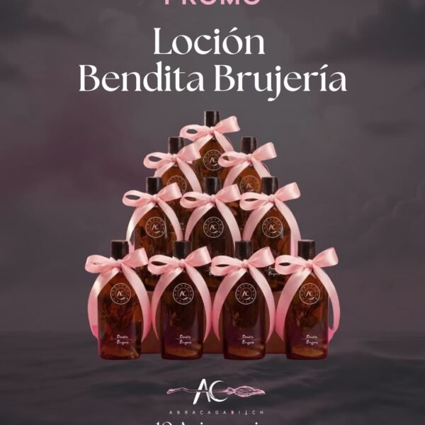 Loción Bendita Brujería — Kit Especial 10º Aniversario — 10 Piezas