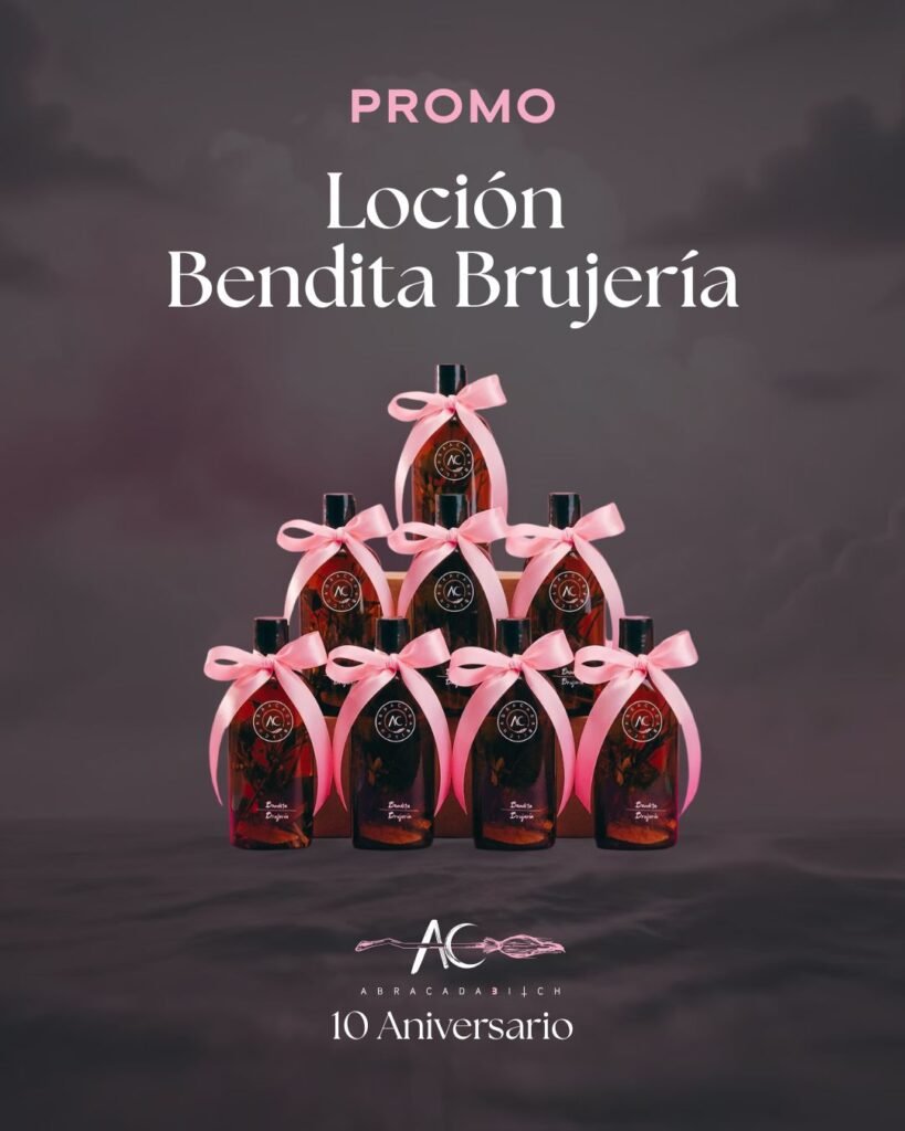 Loción Bendita Brujería — 10 Lociones