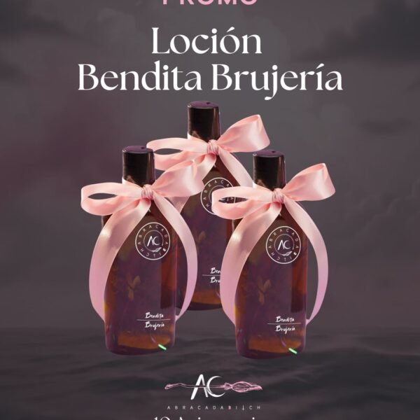 Loción Bendita Brujería — 3 Lociones